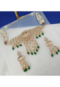 Kundan Choker Necklace Set