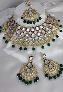 Kundan Choker Necklace Set