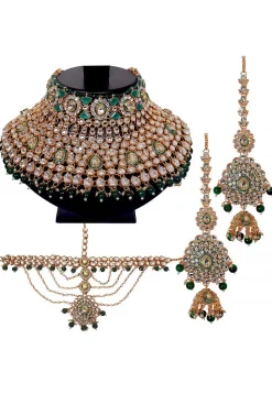 Kundan Choker Necklace Set