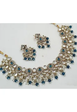 Kundan Choker Necklace Set