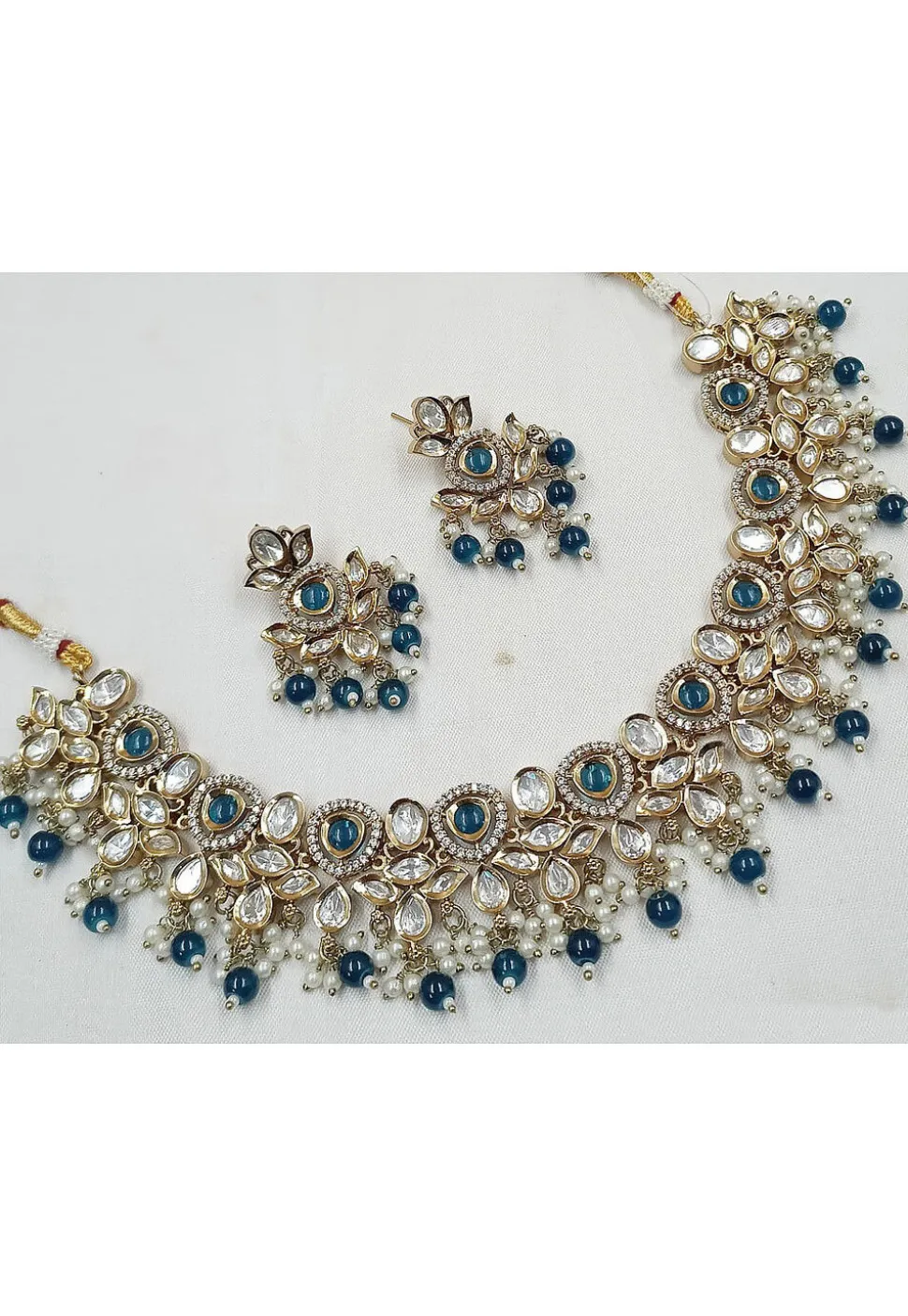 Kundan Choker Necklace Set
