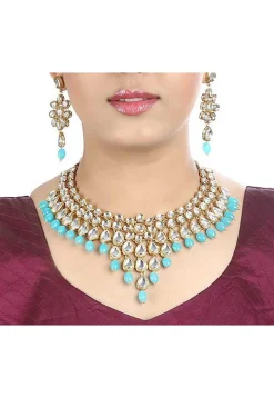 Kundan Choker Necklace Set