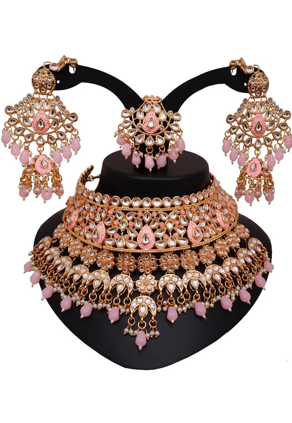 Kundan Choker Necklace Set