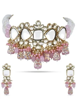 Kundan Choker Necklace Set