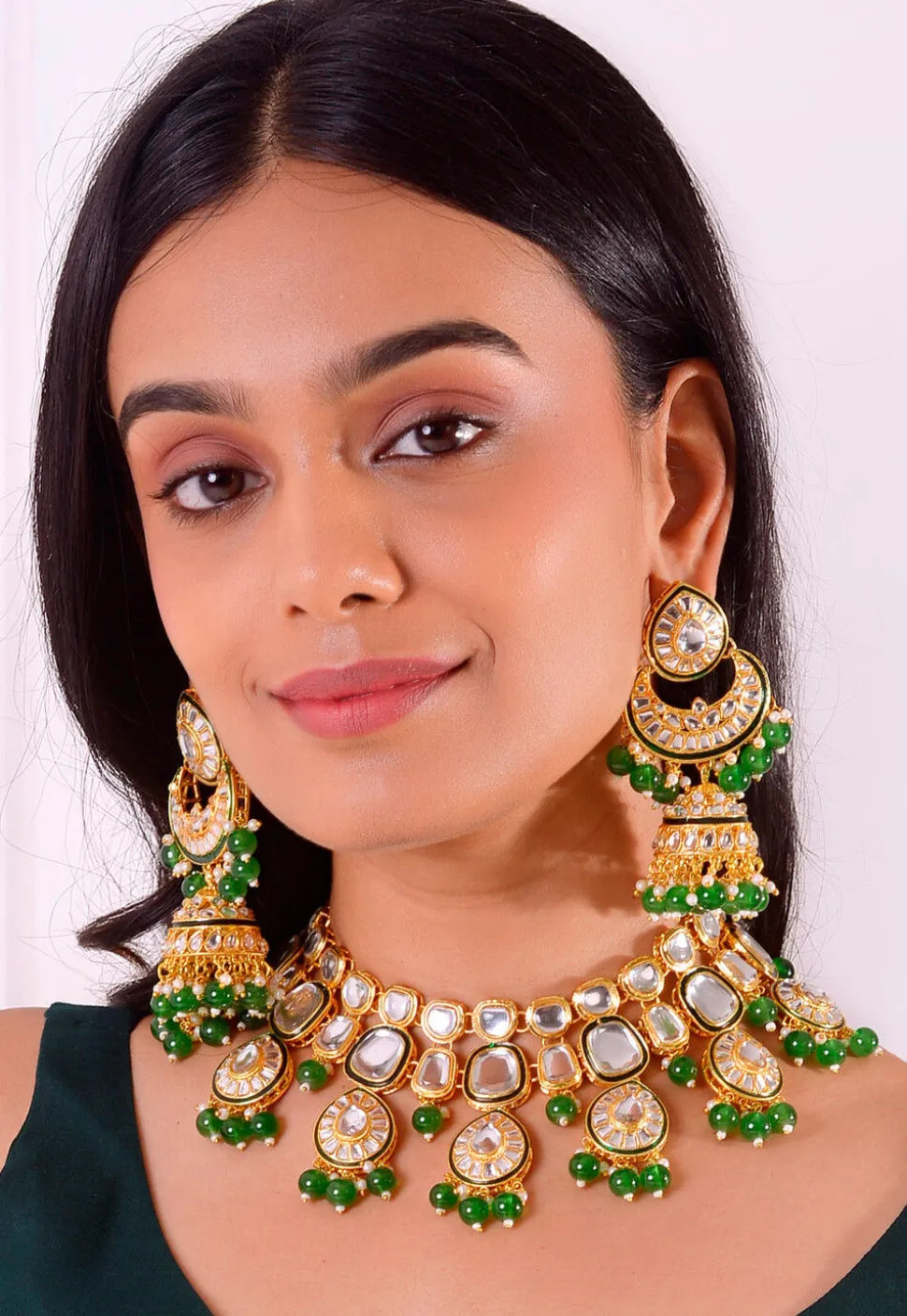 Kundan Choker Necklace Set