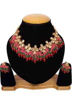 Kundan Choker Necklace Set