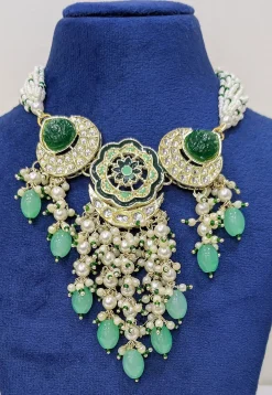 Kundan Choker Necklace Set