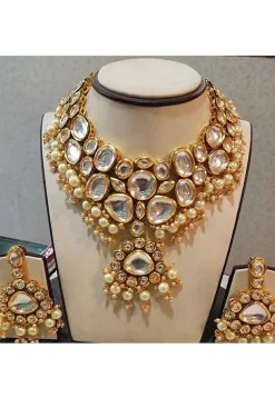 Kundan Choker Necklace Set