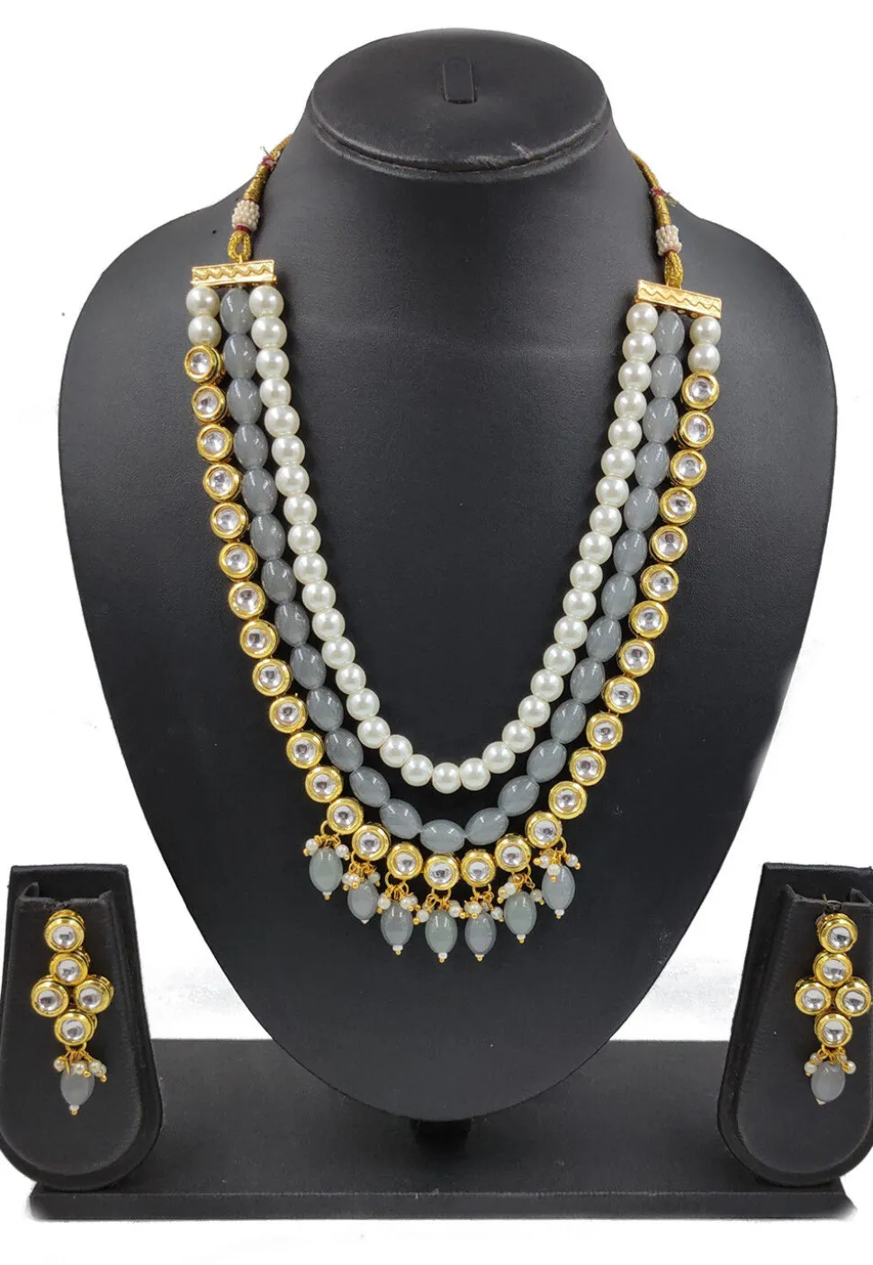 Kundan Layered Necklace Set