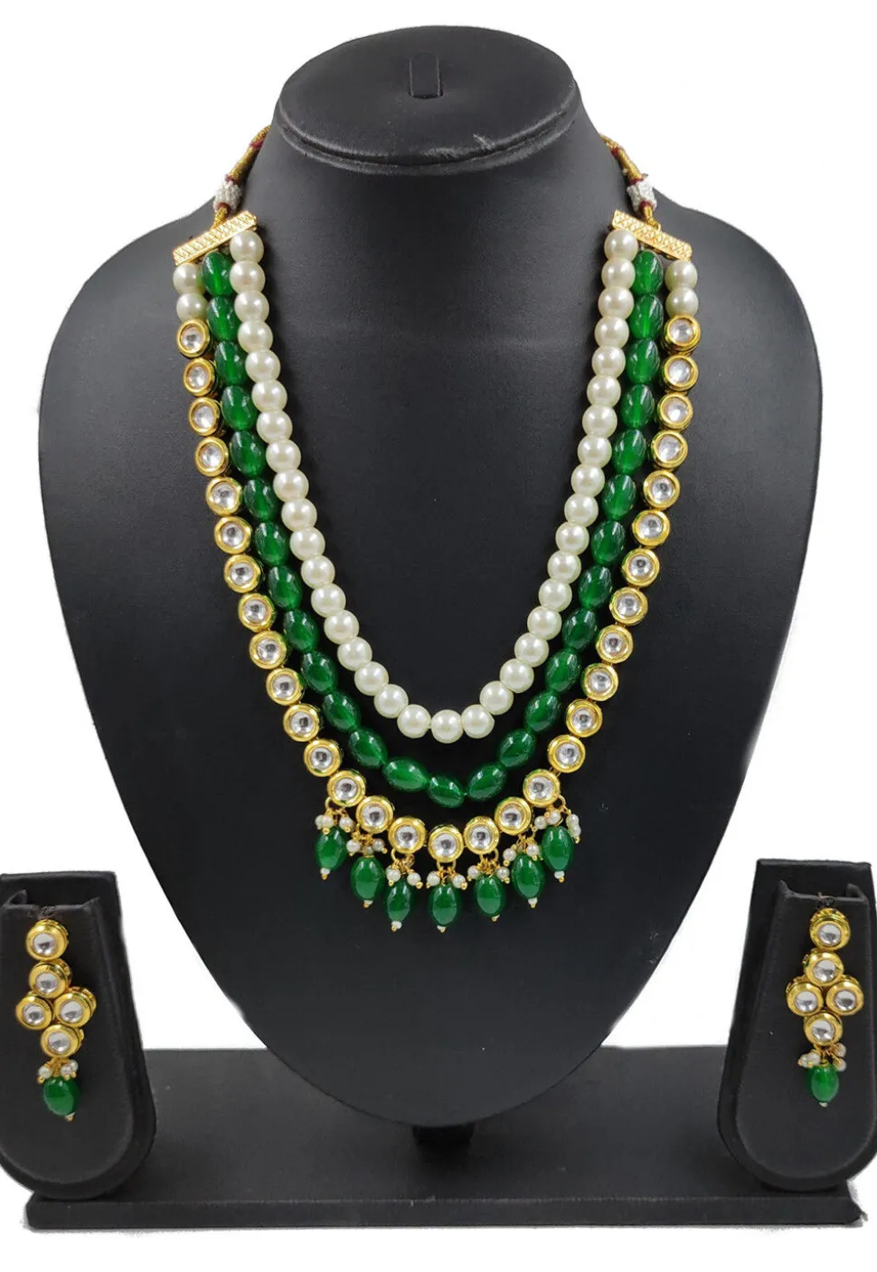 Kundan Layered Necklace Set