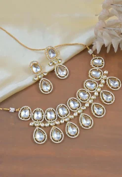 Kundan Layered Necklace Set