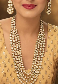 Kundan Layered Necklace Set