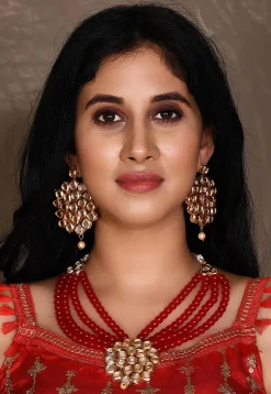 Kundan Layered Necklace Set