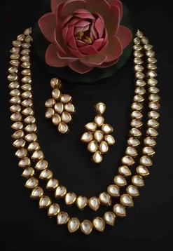Kundan Layered Necklace Set