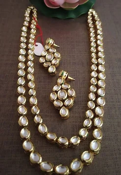 Kundan Layered Necklace Set