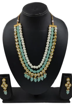 Kundan Layered Necklace Set