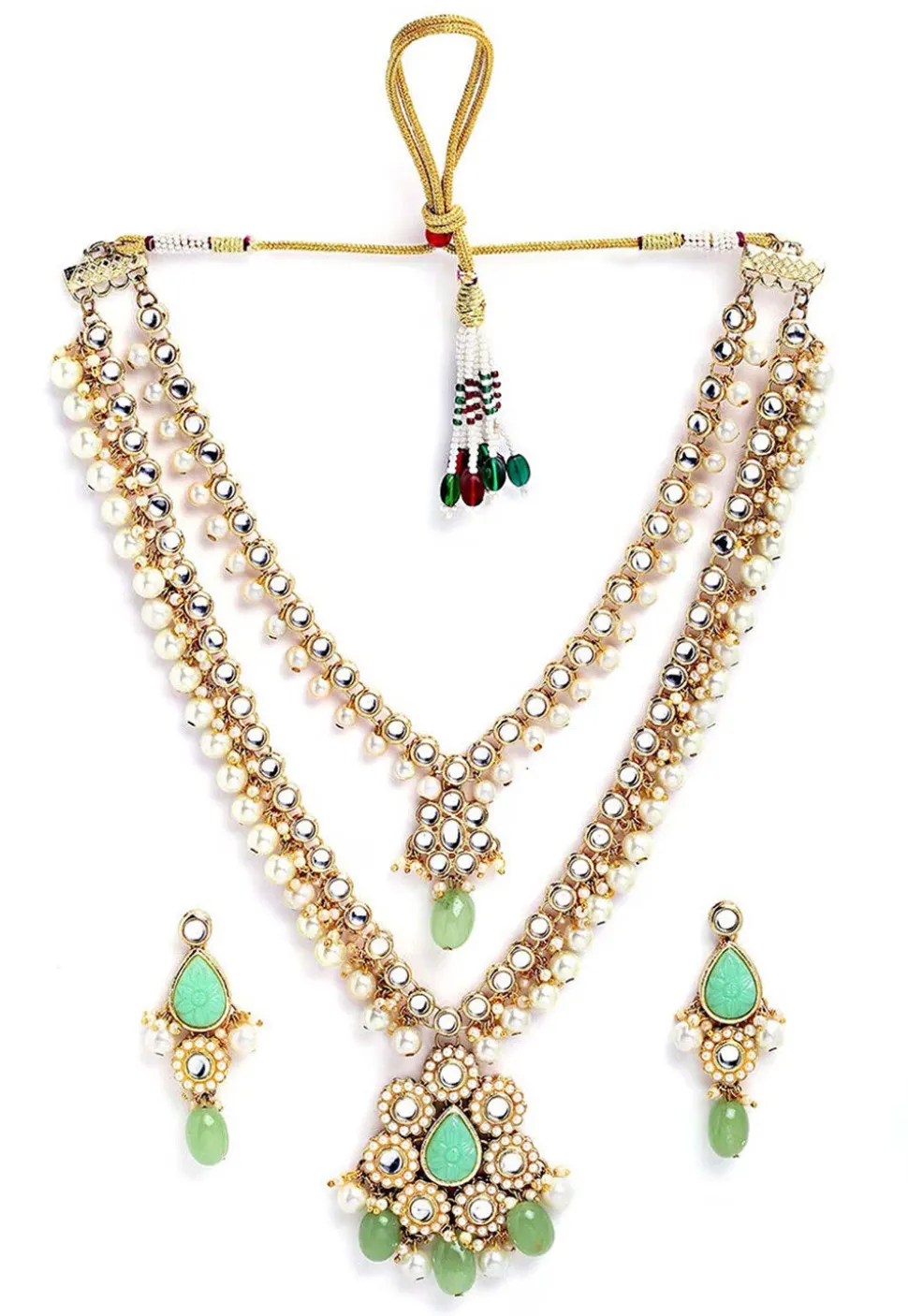 Kundan Layered Necklace Set