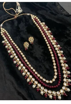 Kundan Layered Necklace Set