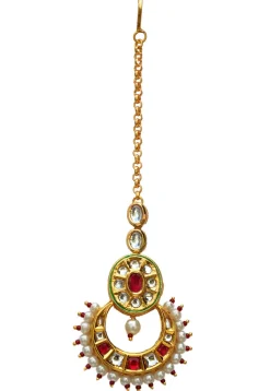 Kundan Maang Tikka