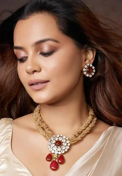 Kundan Necklace Set