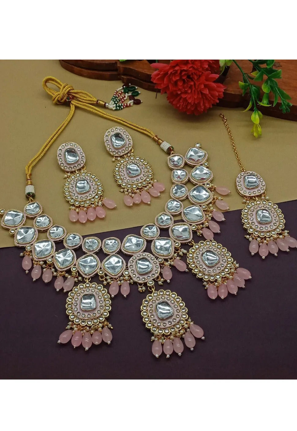 Kundan Necklace Set