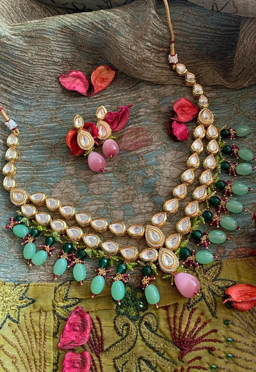 Kundan Necklace Set