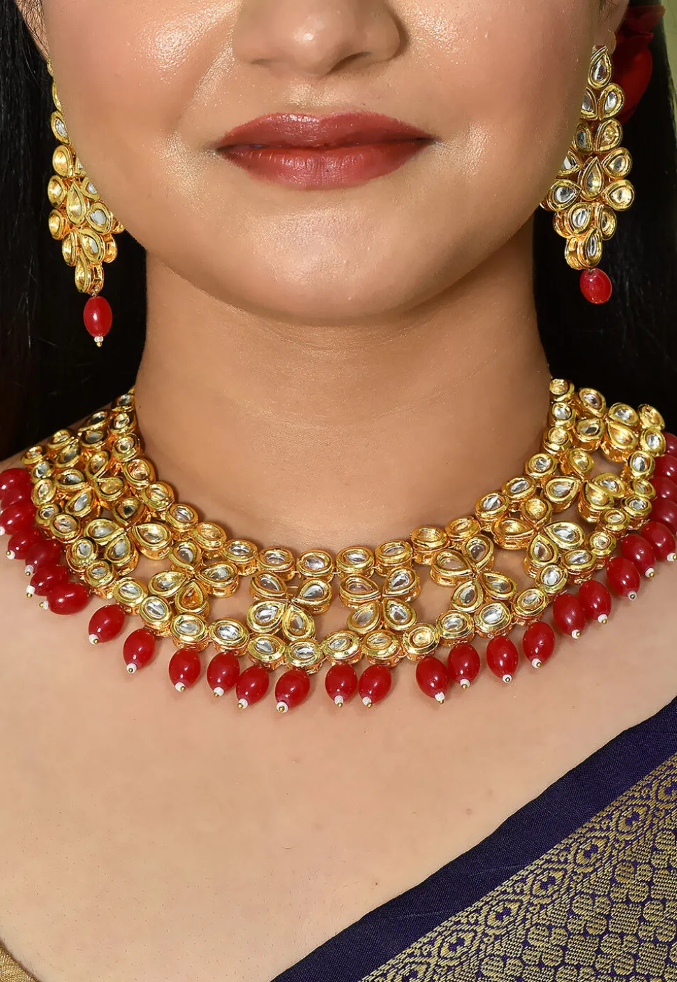Kundan Necklace Set