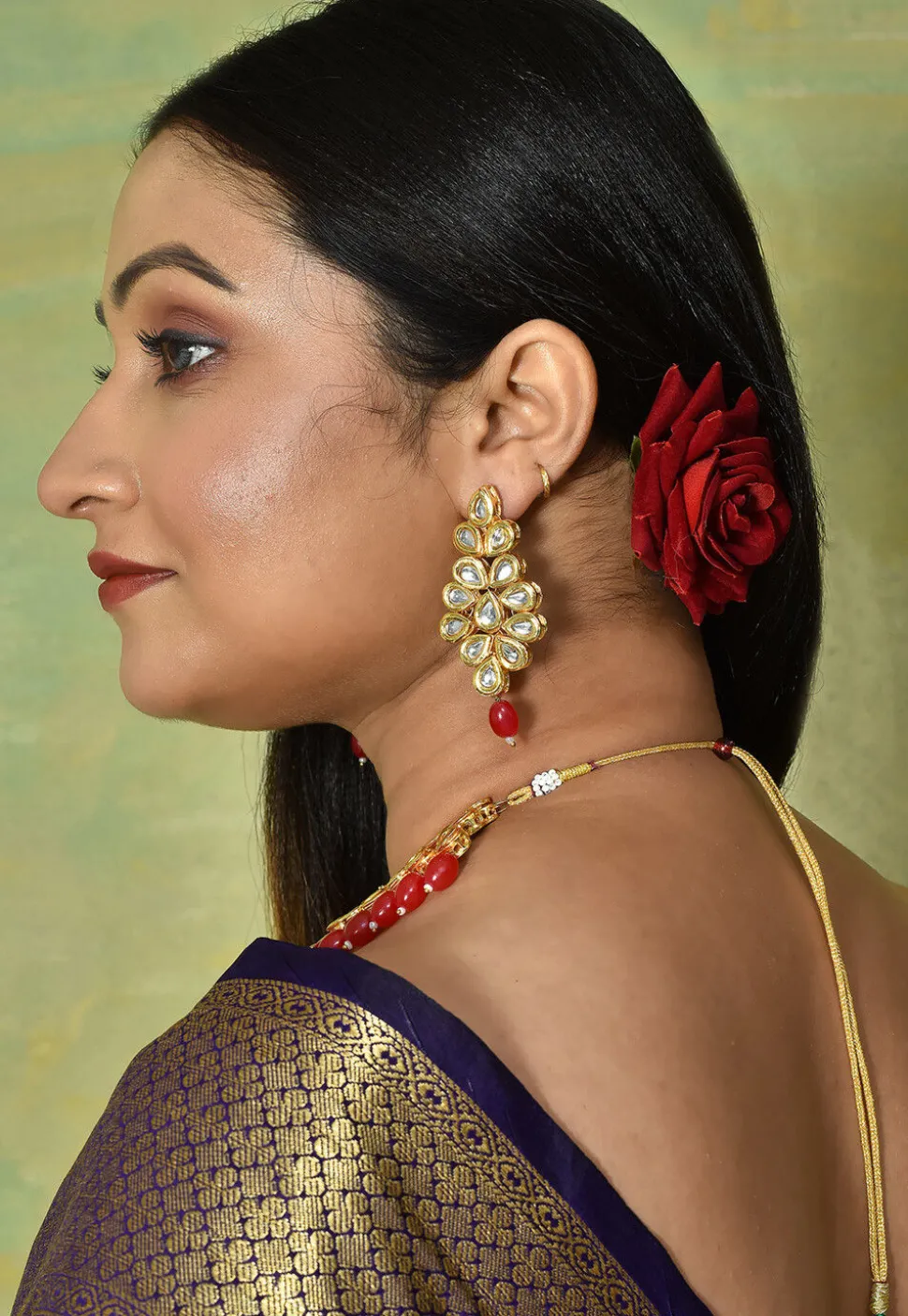 Kundan Necklace Set