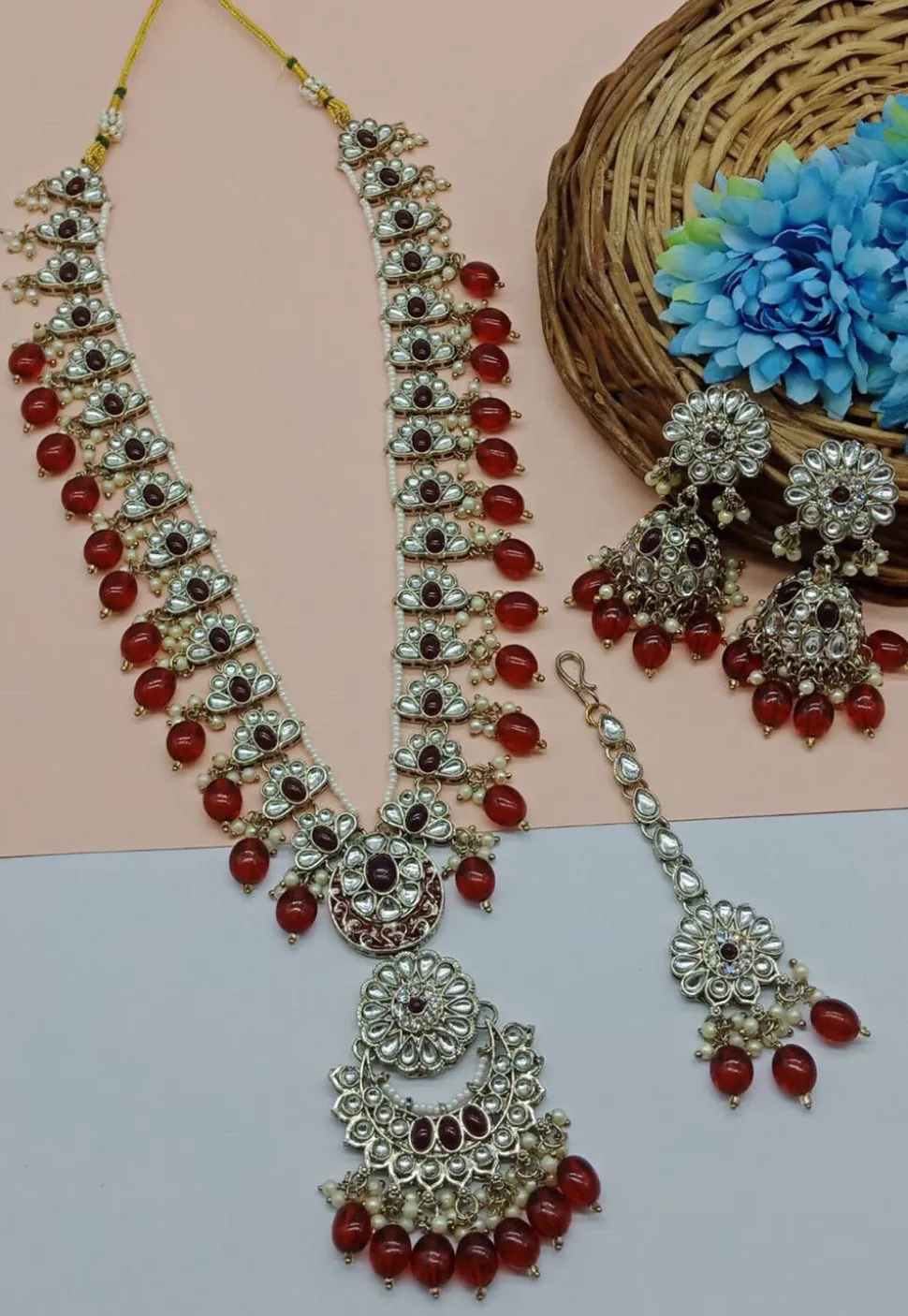 Kundan Necklace Set