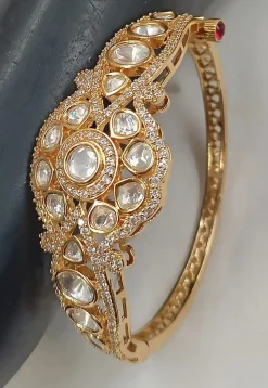 Kundan Openable Bracelet