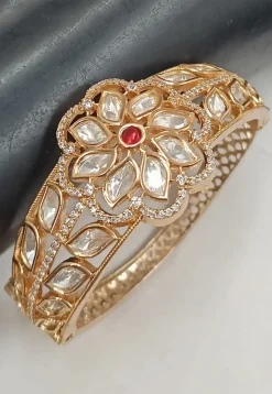 Kundan Openable Bracelet