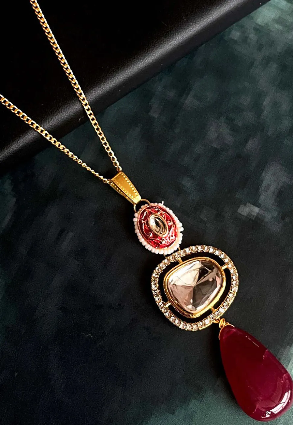 Kundan Pendant