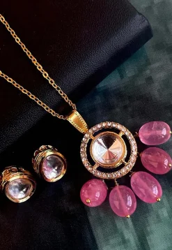 Kundan Pendant Set