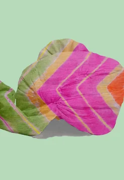 Leheriya Chiffon Kids Turban in Multicolor