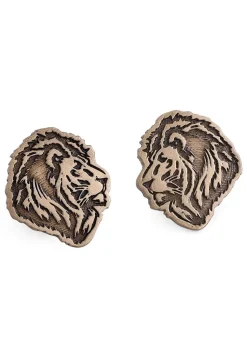 Lions Mane Metallic Collar Tips