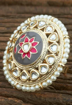 Meenakari Adjustable Ring
