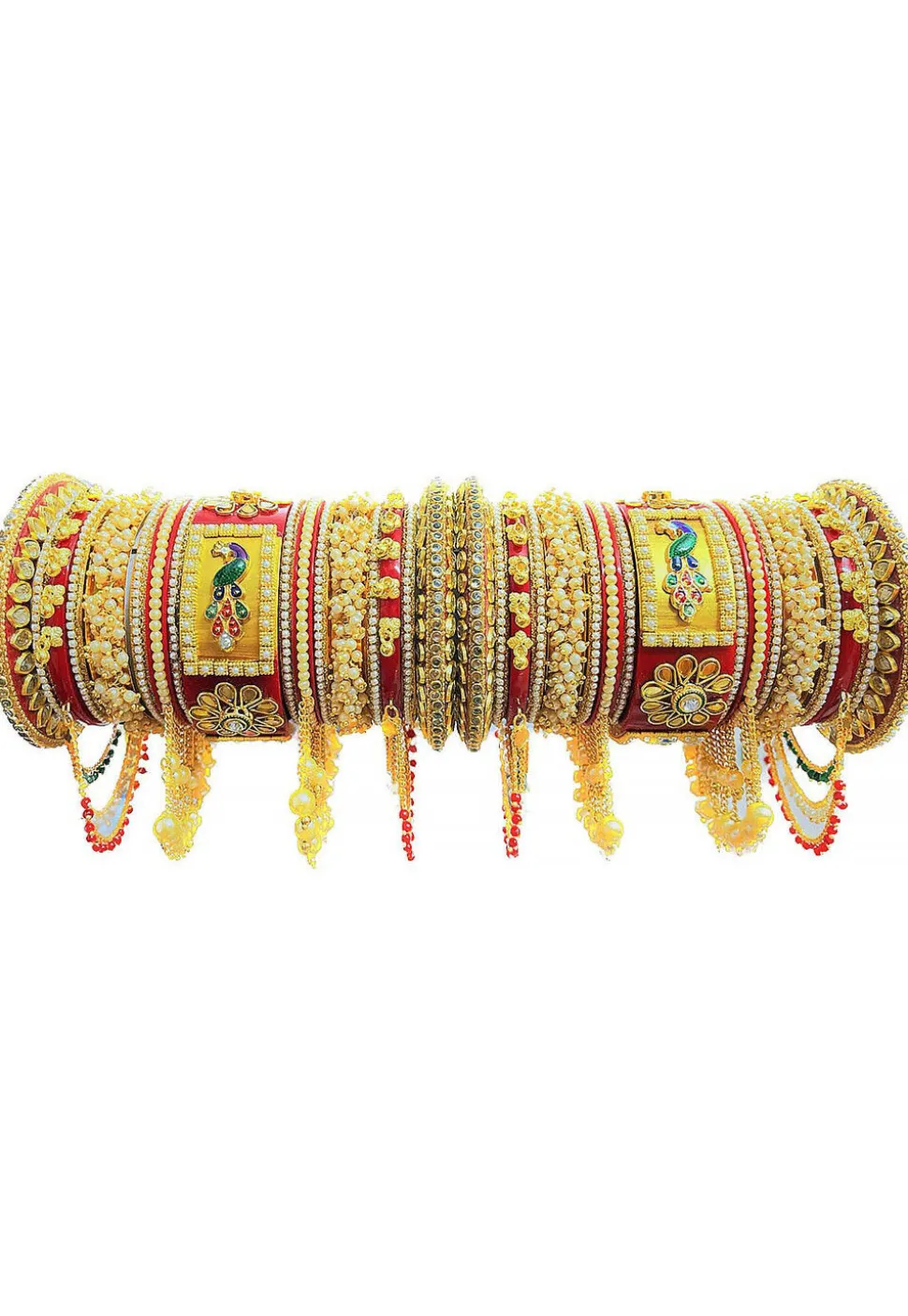 Meenakari Choora Set