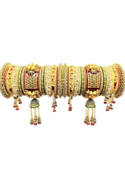 Meenakari Choora Set