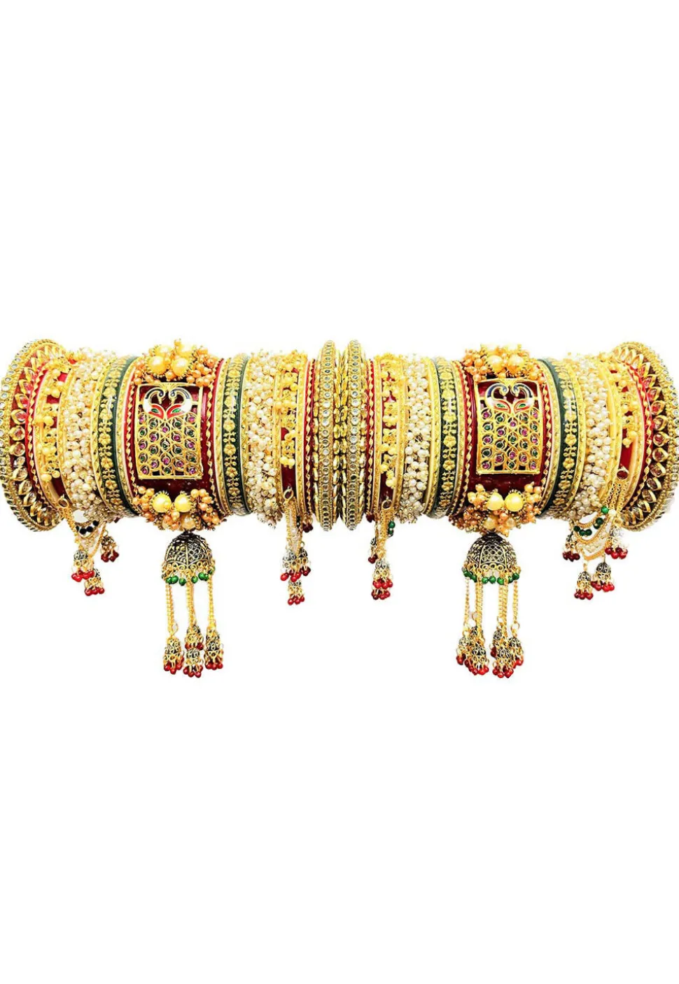 Meenakari Choora Set