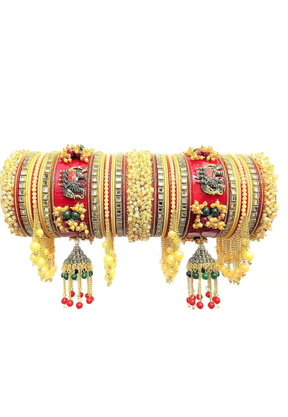 Meenakari Choora Set