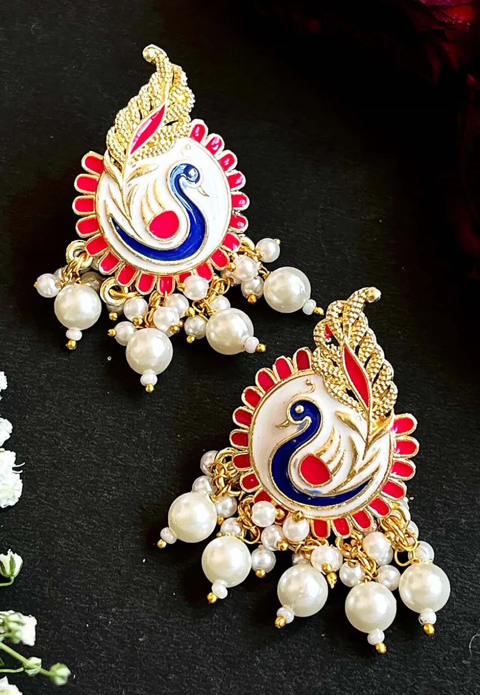 Meenakari Earrings