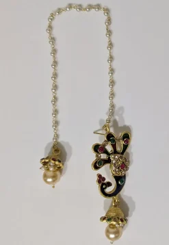 Meenakari Jhumka Style Earrings