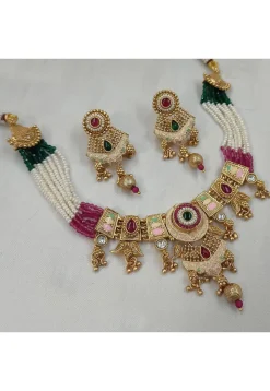 Meenakari Necklace Set