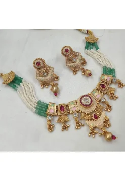 Meenakari Necklace Set