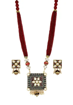 Meenakari Necklace Set