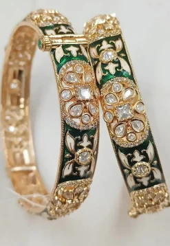 Meenakari Openable Bangle Pair