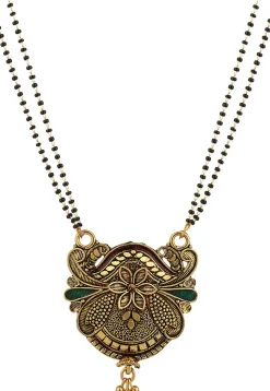 Meenakari Oxidised Mangalsutra