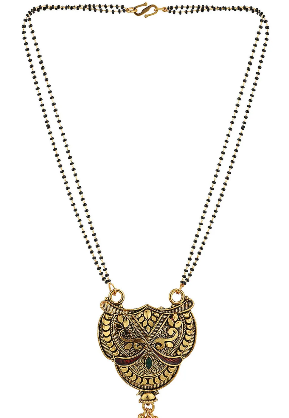 Meenakari Oxidised Mangalsutra