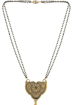 Meenakari Oxidised Mangalsutra
