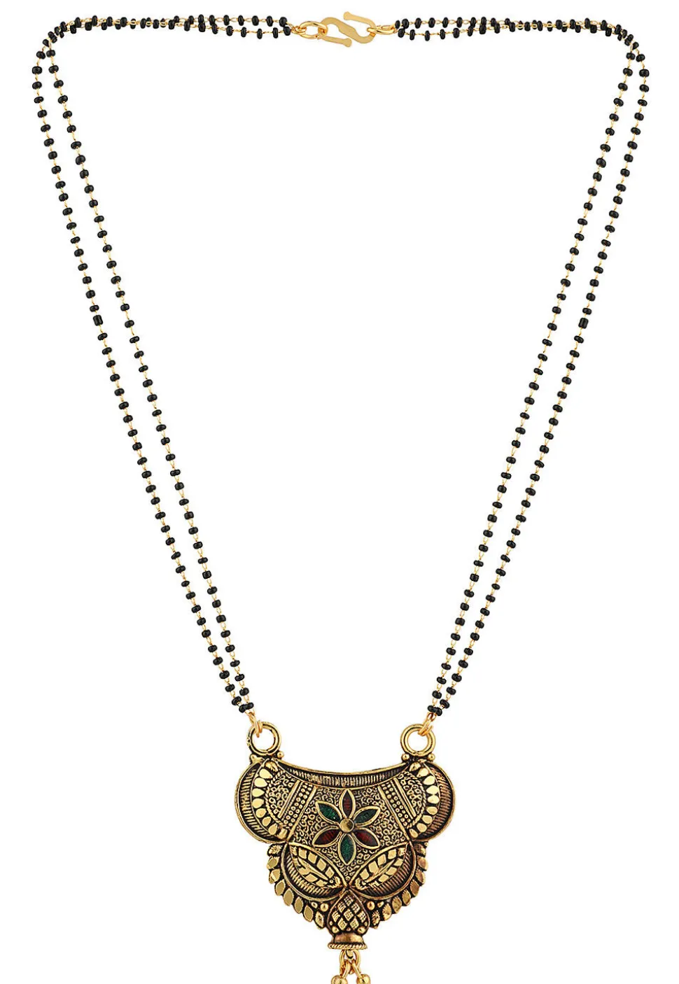 Meenakari Oxidised Mangalsutra